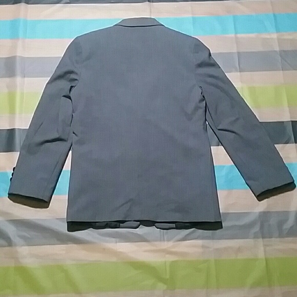 Van Heusen Flex Boys Gray Suit Jacket - Picture 2 of 8